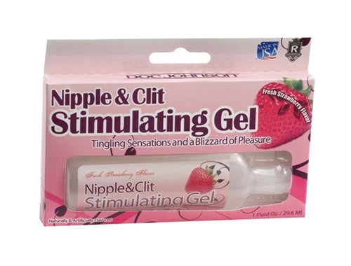 "Nipple and Clit Stimulating Gel 1 Oz - Strawberry DJ7853-02"