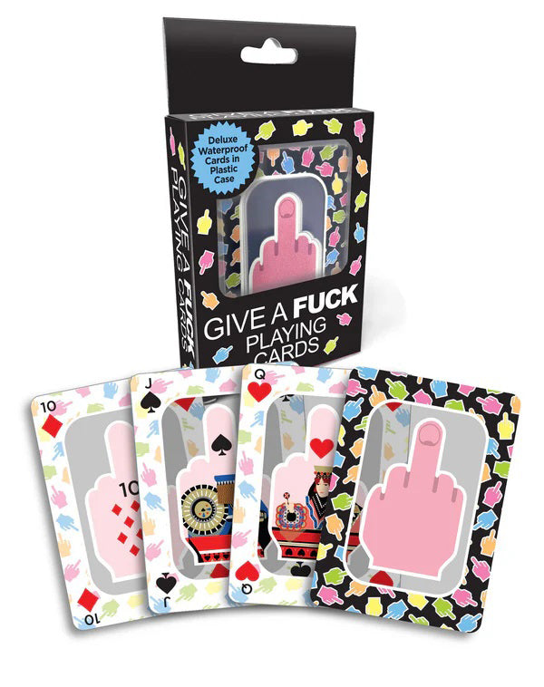 "Fu Finger Waterproof Playing Cards LG-BG129"
