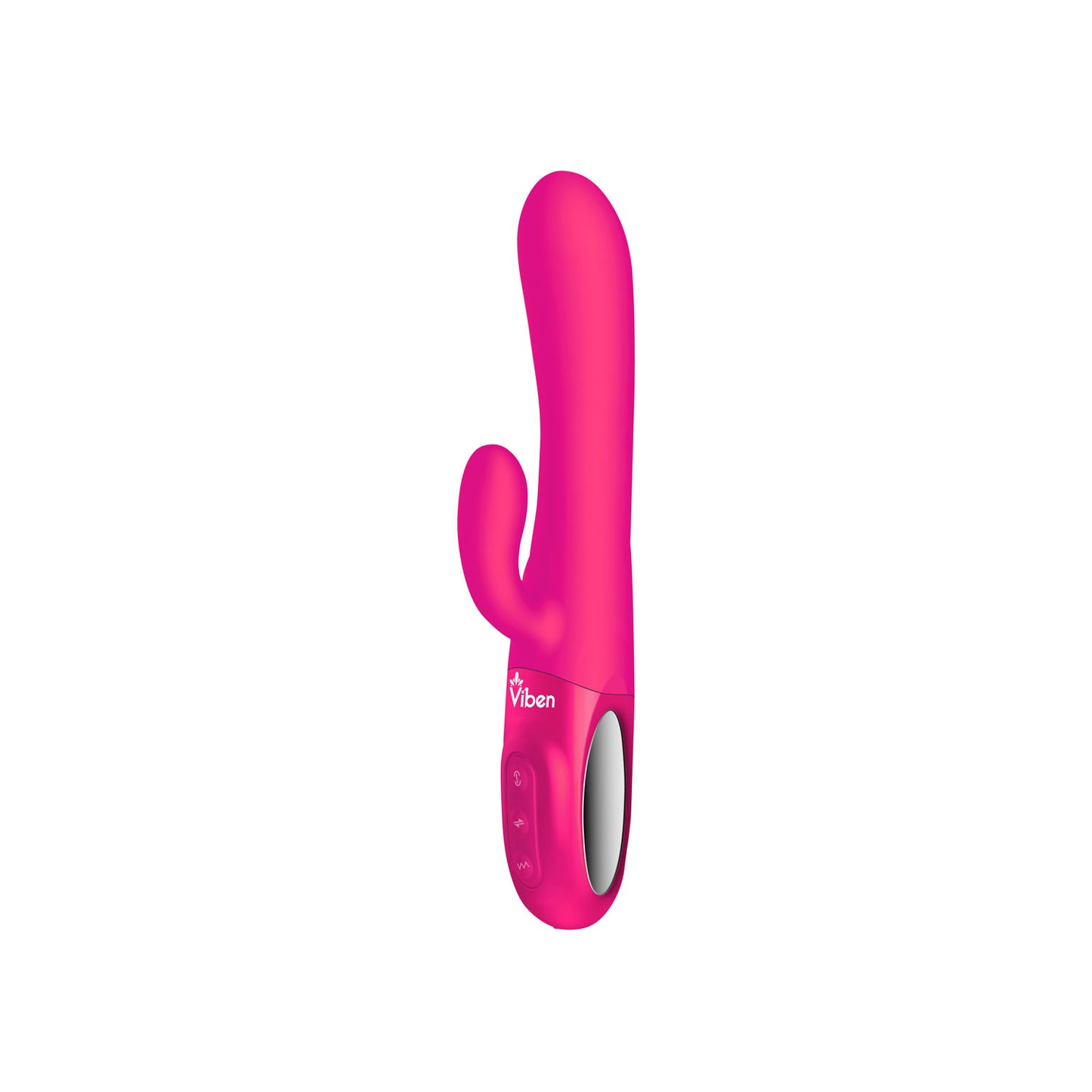 "Hypnotic Clit Teaser and Thrusting Rabbit - Hot Pink VB-66107"