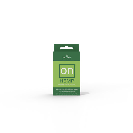 "On Hemp Infused Arousal Oil -Medium Box - 0.17 Fl. Oz. SEN-VL175-L"