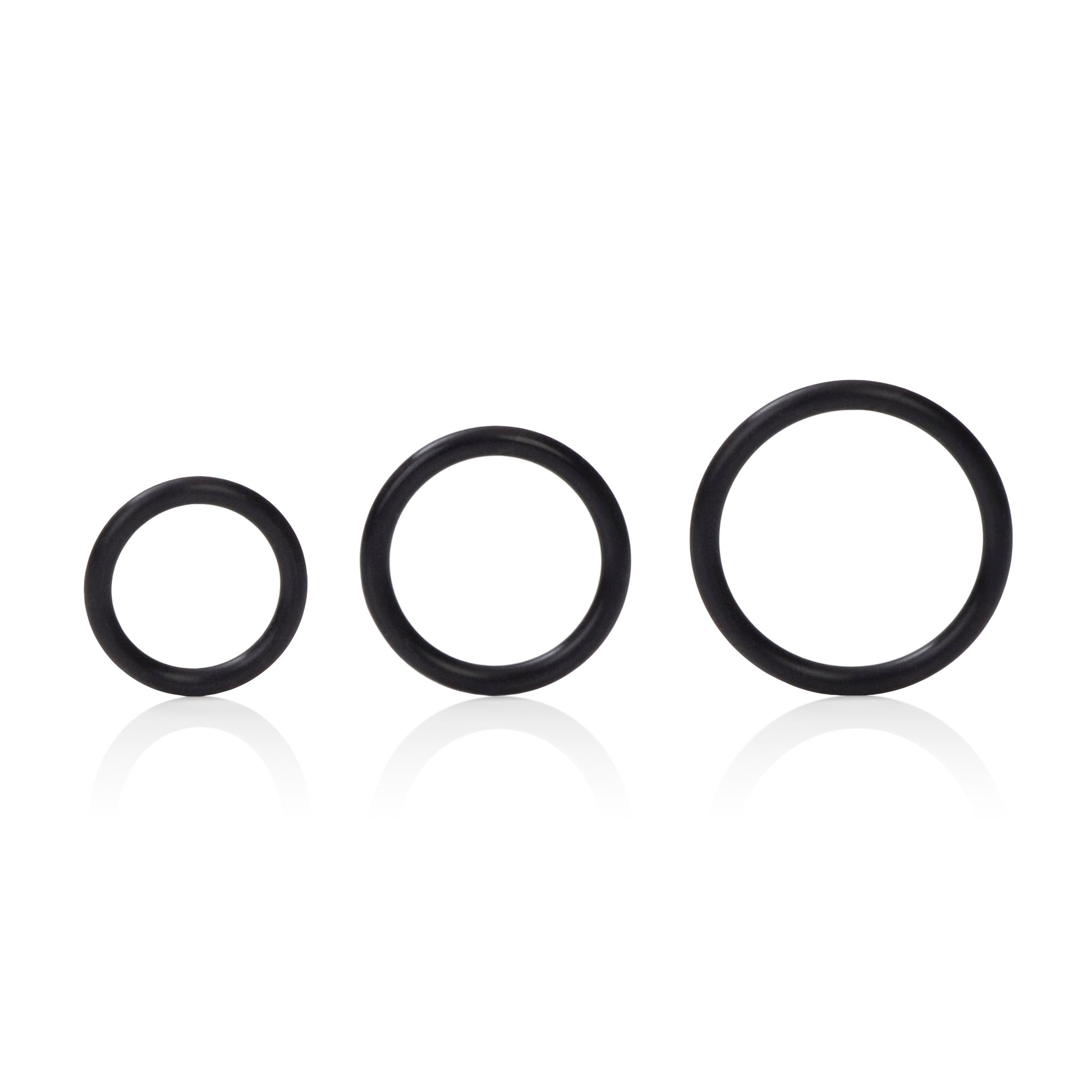 "Silicone Support Rings - Black SE1455252"