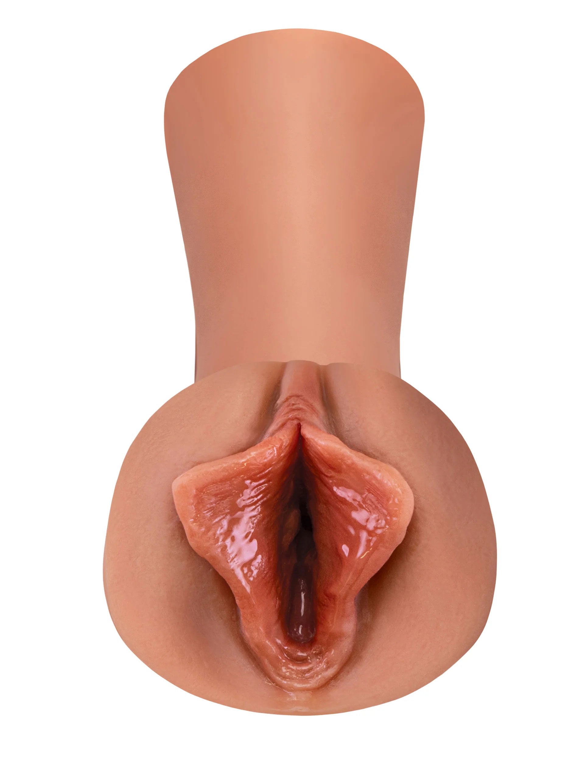 "Extreme Wet Pussies - Luscious Lips - Tan PDRD437-22"