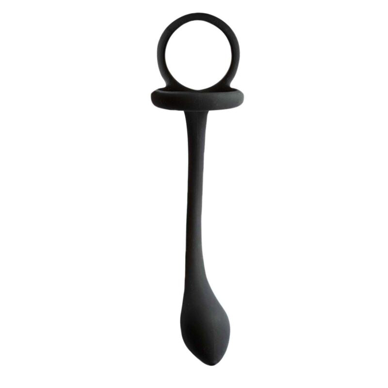 "My Cockring Cring With Buttplug - Black NW2876"