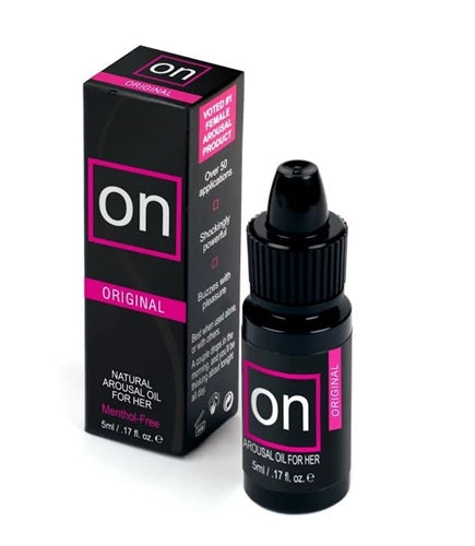 "On Natural Arousal Oil - Original - Small Box - 0.17 Fl. Oz. SEN-VL179"