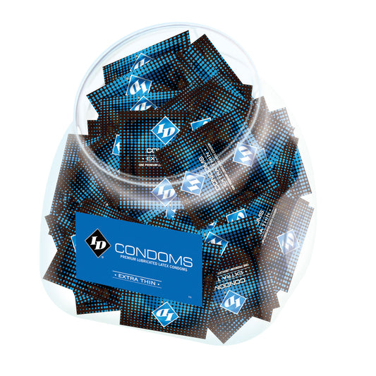 "Extra Thin Condom Jar - 144 Pc ID-DCXT01J2"