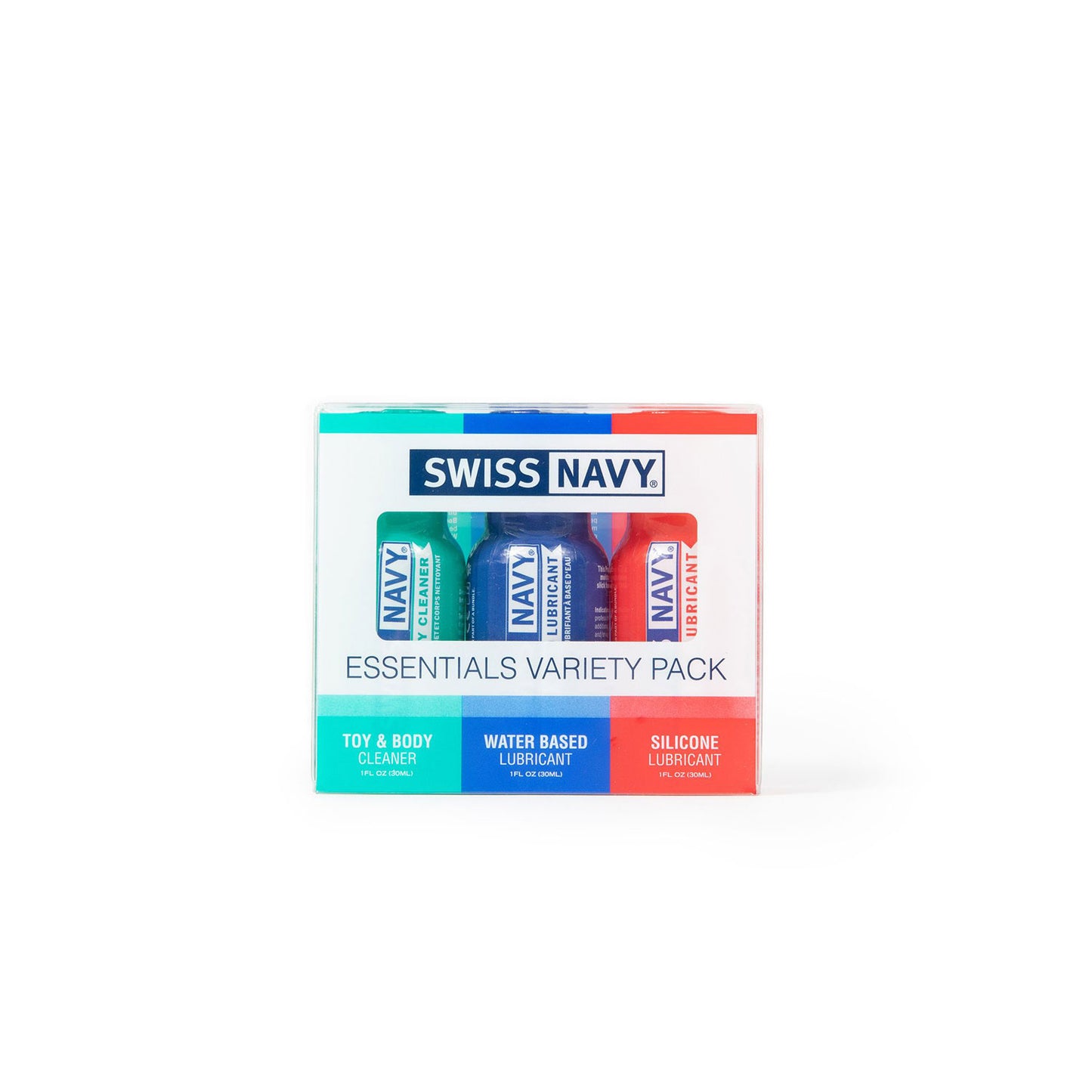 "Swiss Navy Essentials Variety Pack 3-1oz MD-SNEVP"