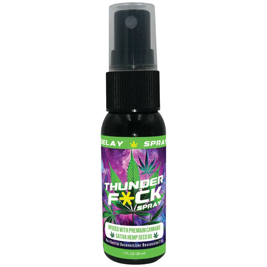 "Thunder Fuck Male Climax Control Spray - 1oz Bottle BA-TF10"