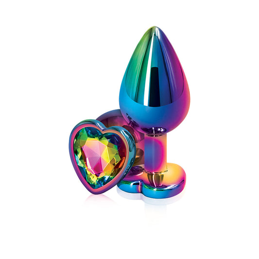 "Rear Assets - Multicolor Heart - Medium - Rainbow NSN0962-29"